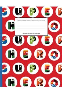 Superhero Alphabet Notebook