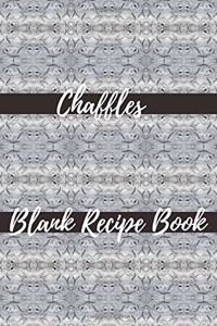 Chaffles Blank Recipe Book