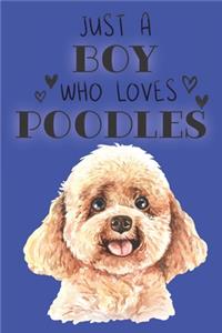 Just A Boy Who Loves Poodles