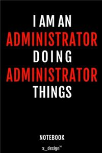 Notebook for Administrators / Administrator