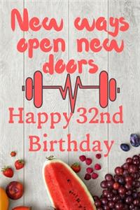 New Ways Open New Doors Happy 32nd Birthday
