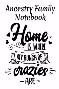 Ancestry Family Notebook