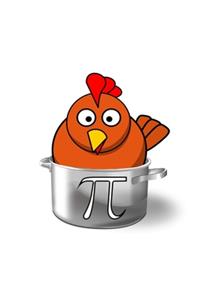 Fun Math Chicken Pot Pie Chicken Pot Pi Pun Notebook