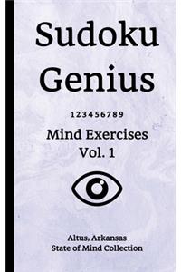 Sudoku Genius Mind Exercises Volume 1