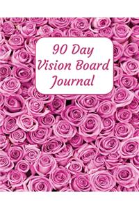 90 Day Vision Board Journal