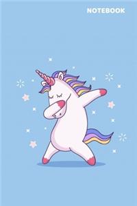 Notebook: Notebook for girls kawaii Unicorn