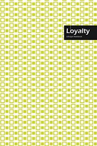 Loyalty Lifestyle, Creative, Write-in Notebook, Dotted Lines, Wide Ruled, Medium Size 6 x 9 Inch, 288 Pages (Beige)
