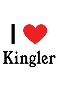 I Love Kingler: Kingler Designer Notebook