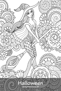 Halloween Coloring Book for Grown-Ups 1