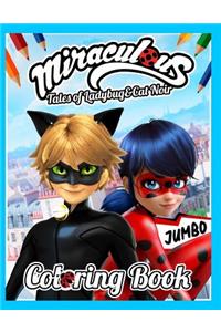 Miraculous Tales of Ladybug and Cat Noir Coloring Book