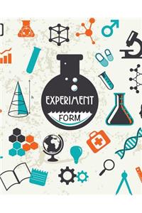 Experiments Form: Science Experiments for Kids, Steam Lab for Kids Form,