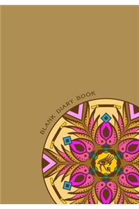 Blank Diary book