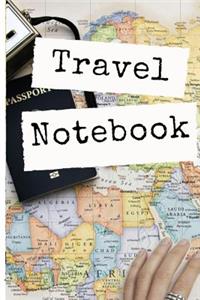 Travel Notebook: Trip Planner, Vacation Planner and Travel Journal [softback Notebook *large 5