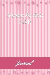 Delta Phi Beta: Line Ruled Sorority Girls Journal - Great Present for Big or Lil Sister