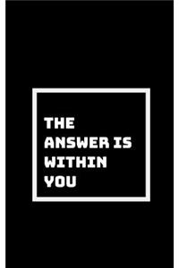 All You Need Is Within You