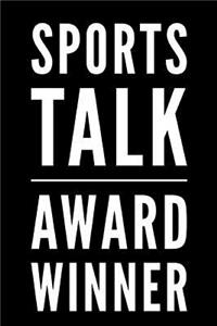 Sports Talk Award Winner