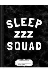 Sleep Squad Composition Notebook