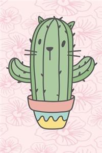 Cat Cactus Notebook