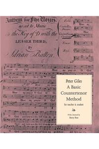 A Basic Countertenor Method