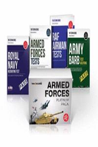 Armed Forces Platinum Package Box Set: Armed Forces Tests, Rroyal Navy Tests, RAF Airman Tests and Army BARB Tests