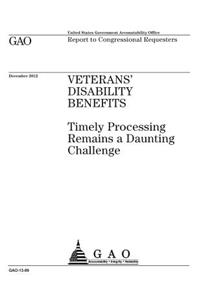 Veterans' disability benefits