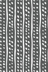 Bullet Journal Notebook White Lines and Spots Pattern 6