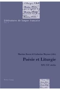 Poésie Et Liturgie