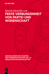 Feste Verbundenheit Von Partei Und Wissenschaft