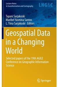 Geospatial Data in a Changing World