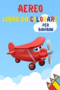 Aereo Libro Da Colorare Per Bambini