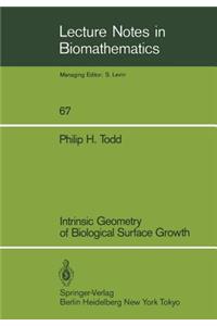 Intrinsic Geometry of Biological Surface Growth