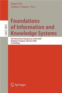 Foundations of Information and Knowledge Systems