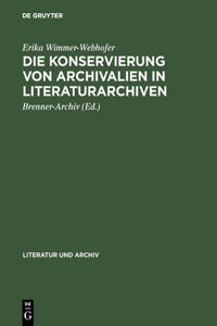 Konservierung von Archivalien in Literaturarchiven