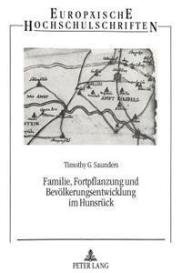 Familie, Fortpflanzung Und Bevoelkerungsentwicklung Im Hunsrueck