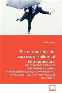reasons for the success or failure of Entrepreneurs