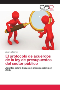 protocolo de acuerdos de la ley de presupuestos del sector público