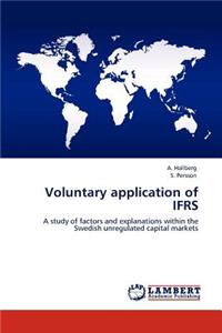 Voluntary application of IFRS