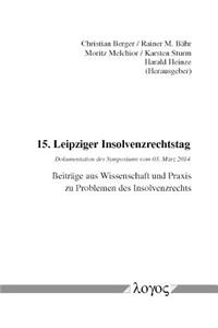 15. Leipziger Insolvenzrechtstag