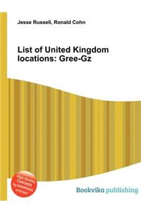List of United Kingdom Locations
