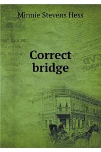 Correct Bridge