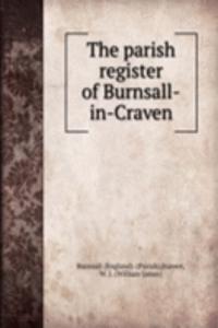 parish register of Burnsall-in-Craven