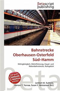 Bahnstrecke Oberhausen-Osterfeld S D-Hamm