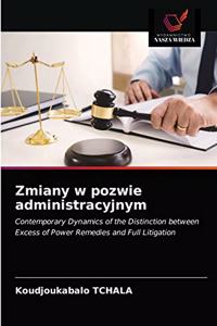 Zmiany w pozwie administracyjnym