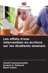 Les effets d'une intervention en écriture sur les étudiants omanais