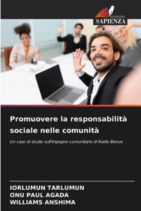 Promuovere la responsabilità sociale nelle comunità