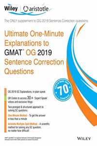 Wiley's Ultimate One - Minute Explanations to GMAT OG 2019 Sentence Correction Questions
