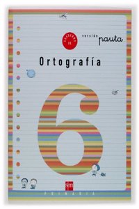 Cuaderno 6 de ortografia, Pauta. 2 Primaria