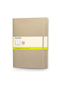 Moleskine Soft Extra Large Khaki Beige Plain Notebook