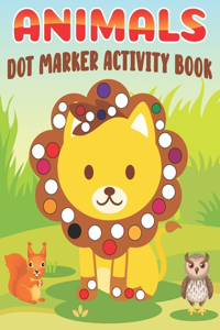 Animals Dot Marker Activity Book