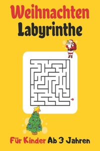 Weihnachten Labyrinthe Für Kinder Ab 3 Jahren